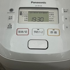 Panasonic パナソニック おどり炊き 可変圧力 IH 炊飯器 5.5合 SR-PB108 2019年製  美品