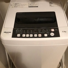 HW-T55C ハイセンス 5.5kg 全自動洗濯機 Hisense