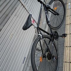 美品☆XLEAT[エクスリート]XC-009 700cクロスバイク 21speed/ブラック