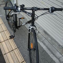 美品☆XLEAT[エクスリート]XC-009 700cクロスバイク 21speed/ブラック