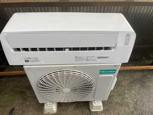 ◎地域最安値　ハイセンス2020年 2,2Kw 6-8畳　高圧洗浄すみ　地域限定取り付け工事無料