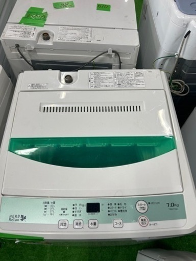 早い者勝ち大セール‼️‼️＋ご来店時、ガン×2お値引き‼️YAMADA SELECT(ヤマダセレクト) 2018年製 7.0kg 洗濯機