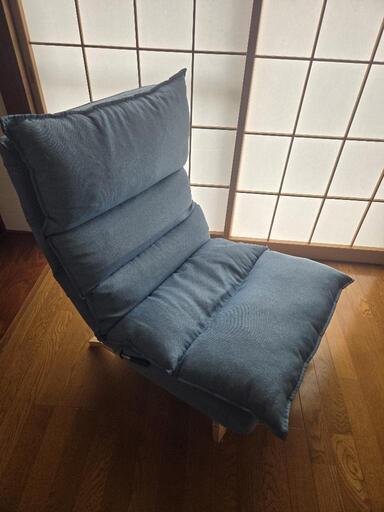 ほぼ新品　ドウシシャ ふわふわリラックスチェア 1人掛け