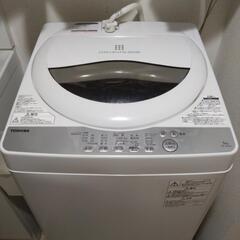 2019年式　TOSHIBA　洗濯機(5kg)　AW-5G6