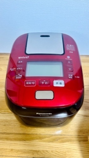 パナソニック　スチーム＆可変圧力IHジャー炊飯器（5.5合炊き）　SR-WSX105S-K