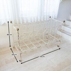 フランス製 アンティークベビーベッド