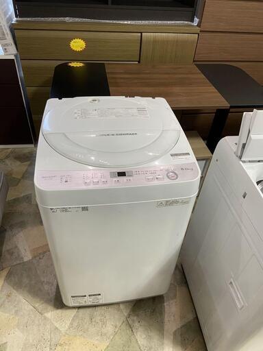 シャープ SHARP 洗濯機 ES-GE6B 2018年製 6Kg