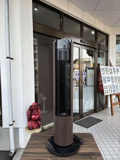 山善 YAMAZEN タワー型扇風機 YSR-BWX100(BM) 2019年製