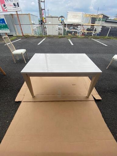 伸長式 モダンダイニングテーブル SK ABBY-130 TABLE