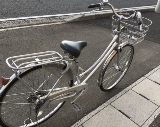 全面シルバー ブリヂストン ジョブノ JOBNO 自転車 サイクルジョイ 