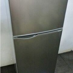 3ヵ月保証 】SHARP 2ドア 冷蔵庫 SJ-H12D-S 動作良好 118L シルバー 2019年