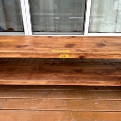 【未使用品】SUNNY DAYSアイアン杉無垢テレビボード購入価格66,000円