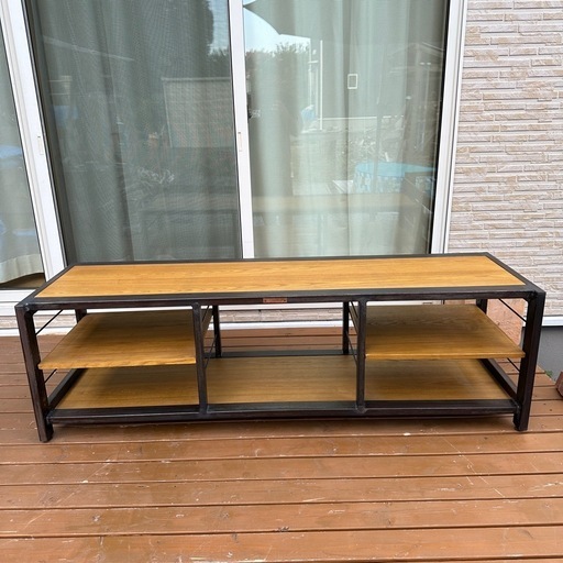 【a depeche】アイアンテレビボード 約W150×D45×H46cm
