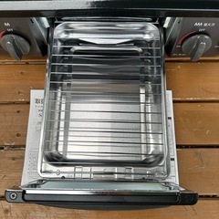 【極美品】2023年製 グリル付きセンサーコンロ ブラック