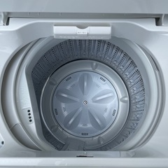 【極美品】2024年製全自動洗濯機　5.5kg ホワイト