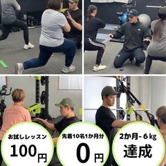 真岡市周辺で−10キロ目指したい方を募集！