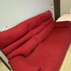 3人掛け ソファ 幅180cm ファブリック ソファ 3人掛けソファー背もたれ着脱式 脱着式 搬入楽々