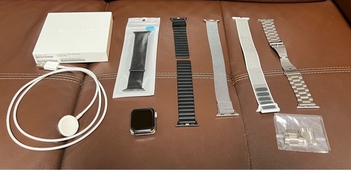 アップルウォッチ シリーズ5 ステンレスシルバー 美品