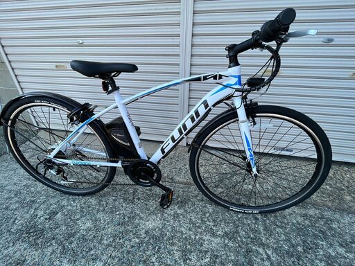 【新品★未使用】 電動アシスト自転車クロスバイク シマノ製6段変速　700x35C