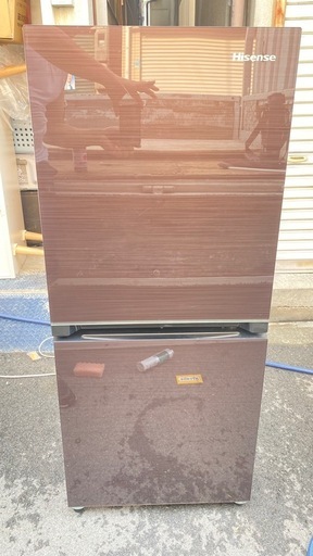 ハイセンス冷凍冷蔵庫134ℓ✋訳あり品格安
