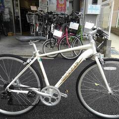 中古自転車３１８３　前後タイヤ新品！　プロギヤ　７００×２８C　７段ギヤ　アルミフレーム　４６０㎜　身長１６０㎝から