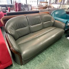 二人掛けソファー グリーン 椅子 おしゃれ ゆったり 家具 札幌 東区