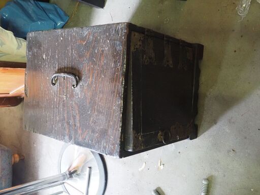 帳場箪笥、剥く材、３３x４４x４５、時代箪笥、骨董