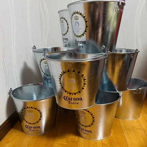 コロナエクストラビール バケツ11個セット パリオリンピック記念 限定品