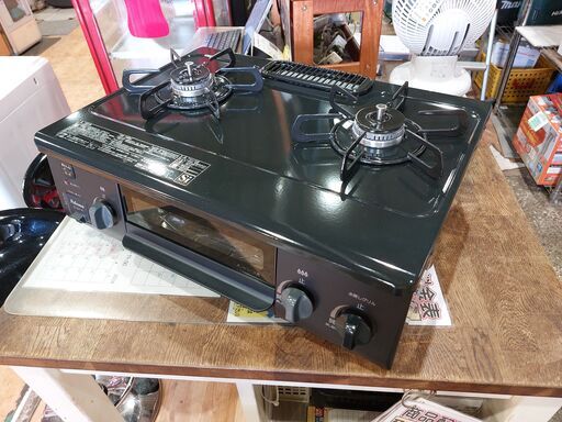 ✨安心の動作保証付✨パロマ　2023年製　LPガス用/ガステーブル　IC-S37-2R【愛市IFC051456-104】