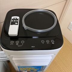 広電 KEP211R [移動式クーラー(冷風機)リモコン付き 2.1kwタイプ]、KEA10J [KEP211R/271R/301R対応 2m延長パネル]