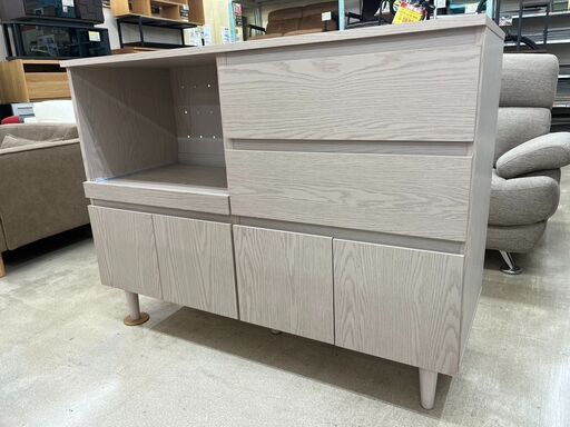 人気のロウヤキッチンカウンター LOWYA Kenillaオシャレカウンター☆1027