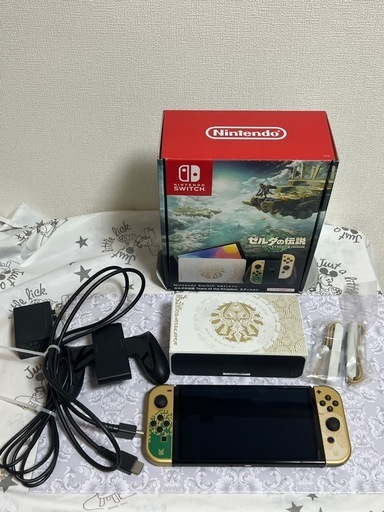 【お話し中】\n任天堂　 スイッチ 本体　有機EL ゼルダの伝説 ティアーズ