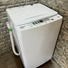 【高年式 美品】大阪送料無料★3か月保障付き★洗濯機★2023年★ハイセンス★5.5kg★HW-T55H★S-254