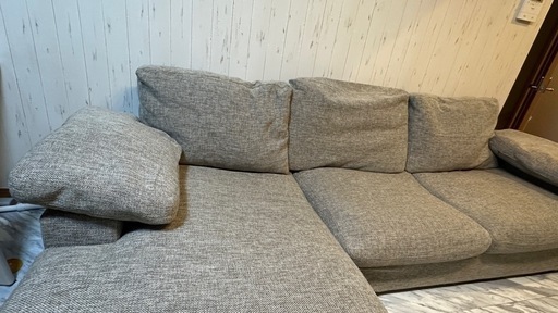 【値下】3人掛けソファお譲りします