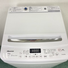 【ご来店限定】＊ハイセンス 8キロ　2022年製＊0806-3