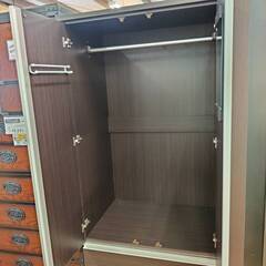 愛品倶楽部柏店】NITORI 2枚扉ワードローブ トラウト 80 WR