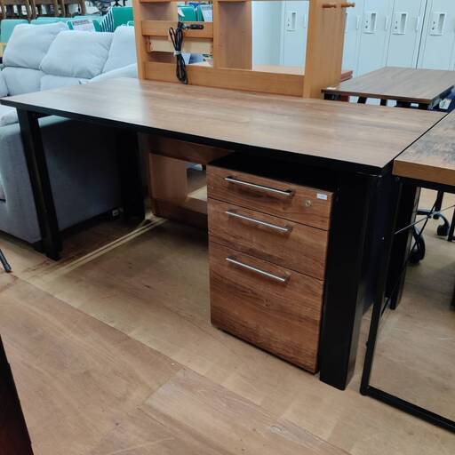 【愛品倶楽部柏店】VALVANNE デスク\u0026袖机SET