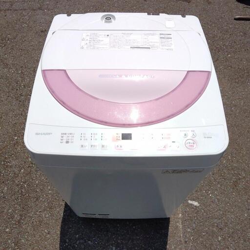 SHARP　全自動電気洗濯機　2017年製　ES -GE 6A -P