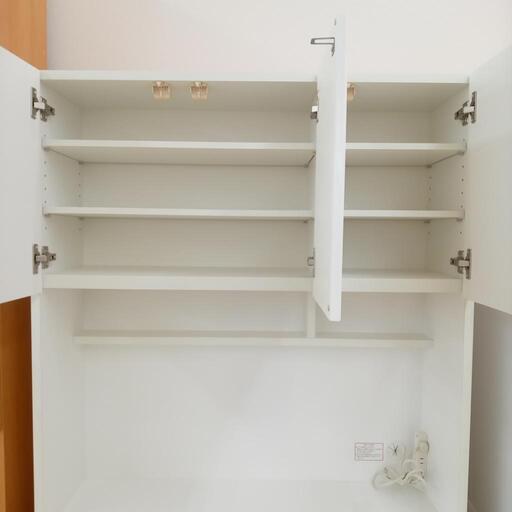 ☆ジモティ割あり☆ 値下げしました！ 食器棚 白 H210×D51.2×W120