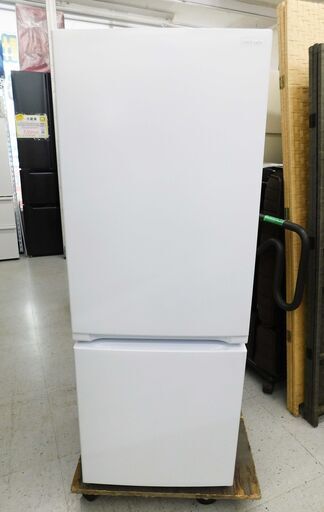 売約済！【恵庭】REFAGE　ノンフロン冷凍冷蔵庫　YRZ-F15LW　2023年製　156L　2ドア　中古品　PayPay支払いOK
