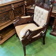 愛品館八千代店】サヴォナローラチェア イタリア輸入家具 ②