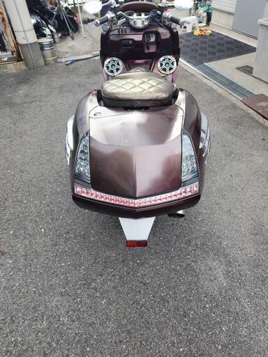 マグザム メルカリ フルカスタム スピーカー 2発 LED多数 走行