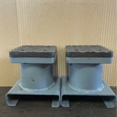 ビシャモン リフトアタッチメント 足ゲタ延長台⑫/2個/車整備 /ガード付き/リフト用フレーム/柱リフト/カーメンテナンス/フレームパッド