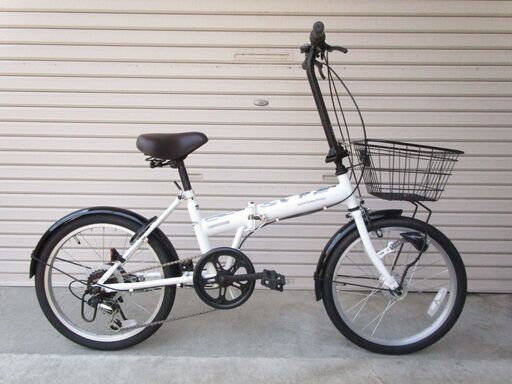 ASAHI カジュリーフォールディング 20インチ 外装6段変速 オートライト 折りたたみ自転車