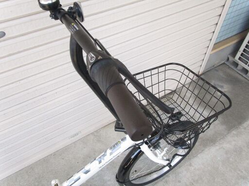 ほぼ新品！ガンメタ 20インチ折り畳み 6段変速 オートライト化！ 送料