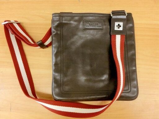 ■BALLY バリー 斜めがけショルダーバッグ メンズ トレインスポッティング レザー 革 ブラウン 札幌 西区 西野店