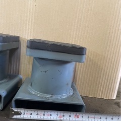 ビシャモン リフトアタッチメント 足ゲタ延長台⑬/2個/車整備 /ガード付き/リフト用フレーム/柱リフト/カーメンテナンス/フレームパッド