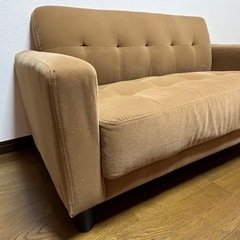 ☆売買確定【ほぼ未使用】2人掛けソファ