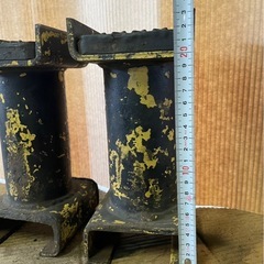 ⑭ビシャモン リフトアタッチメント 足ゲタ延長台/2個/車整備 /ガード付き/リフト用フレーム/柱リフト/カーメンテナンス/フレームパッド 