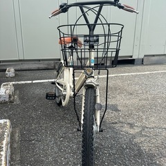 GM744 自転車 ママチャリ 白 6段ギア 26インチ リサイクルショップ